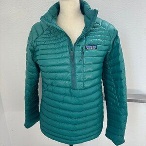 Patagonia Alplight Down Pullover Borealis Green / Size S
